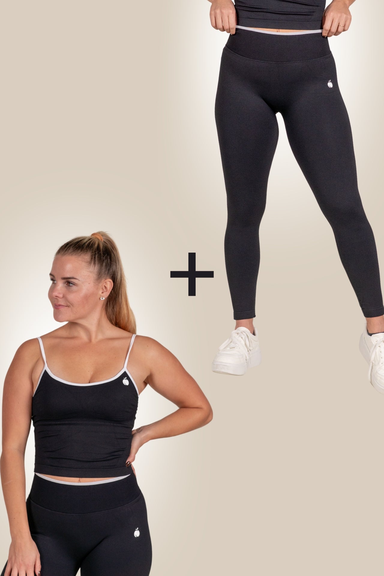 "SCULPT" LINE SET : Pajkice + Topek (Črna)