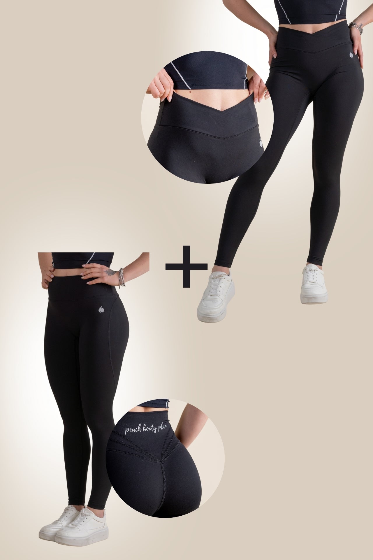 BASE PAJKICE SET : 1+1 Base z "Ravnim" in "V" pasom