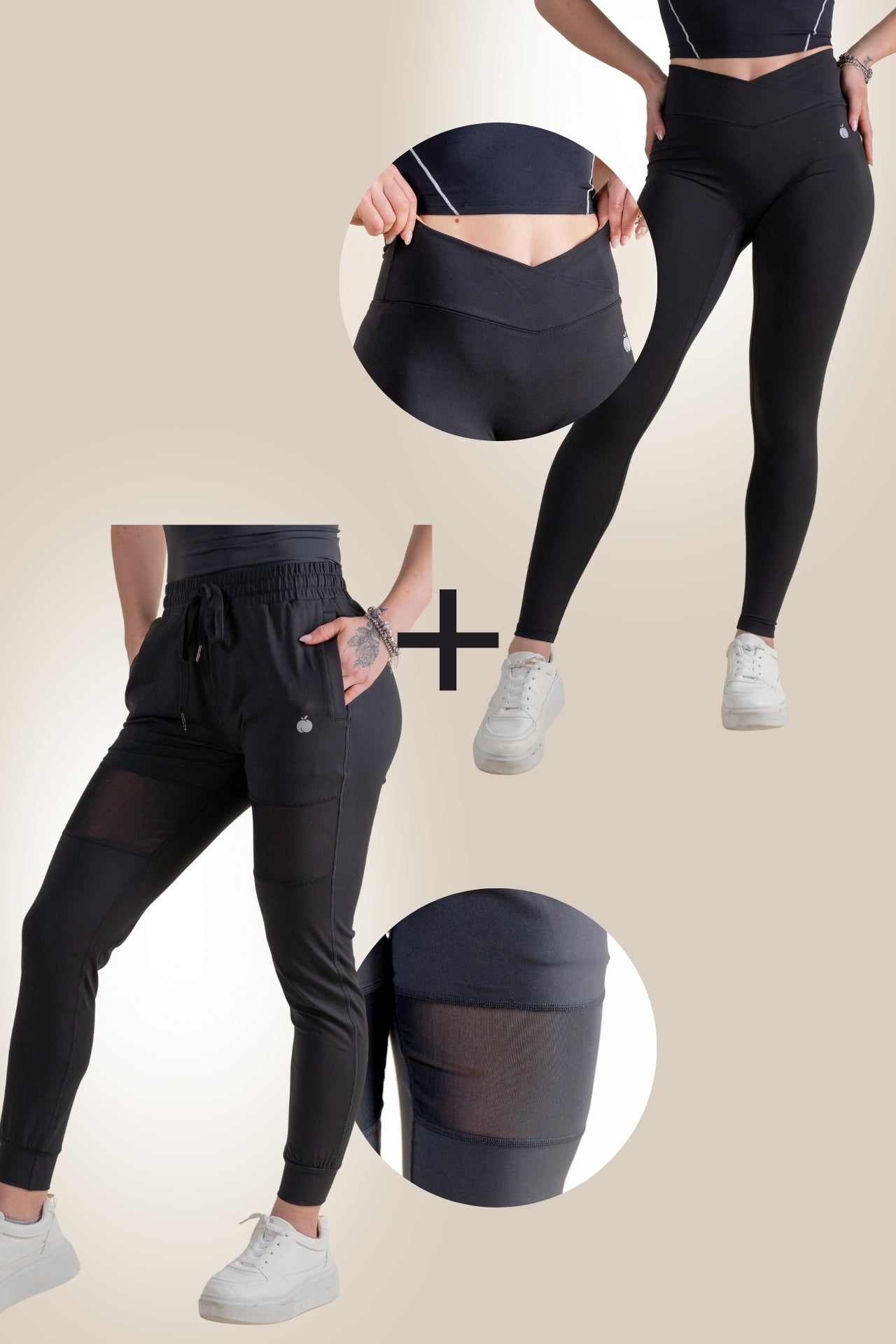 BASE SHAPE SET : Base pajkice z "V" pasom in Base Mesh trenirka