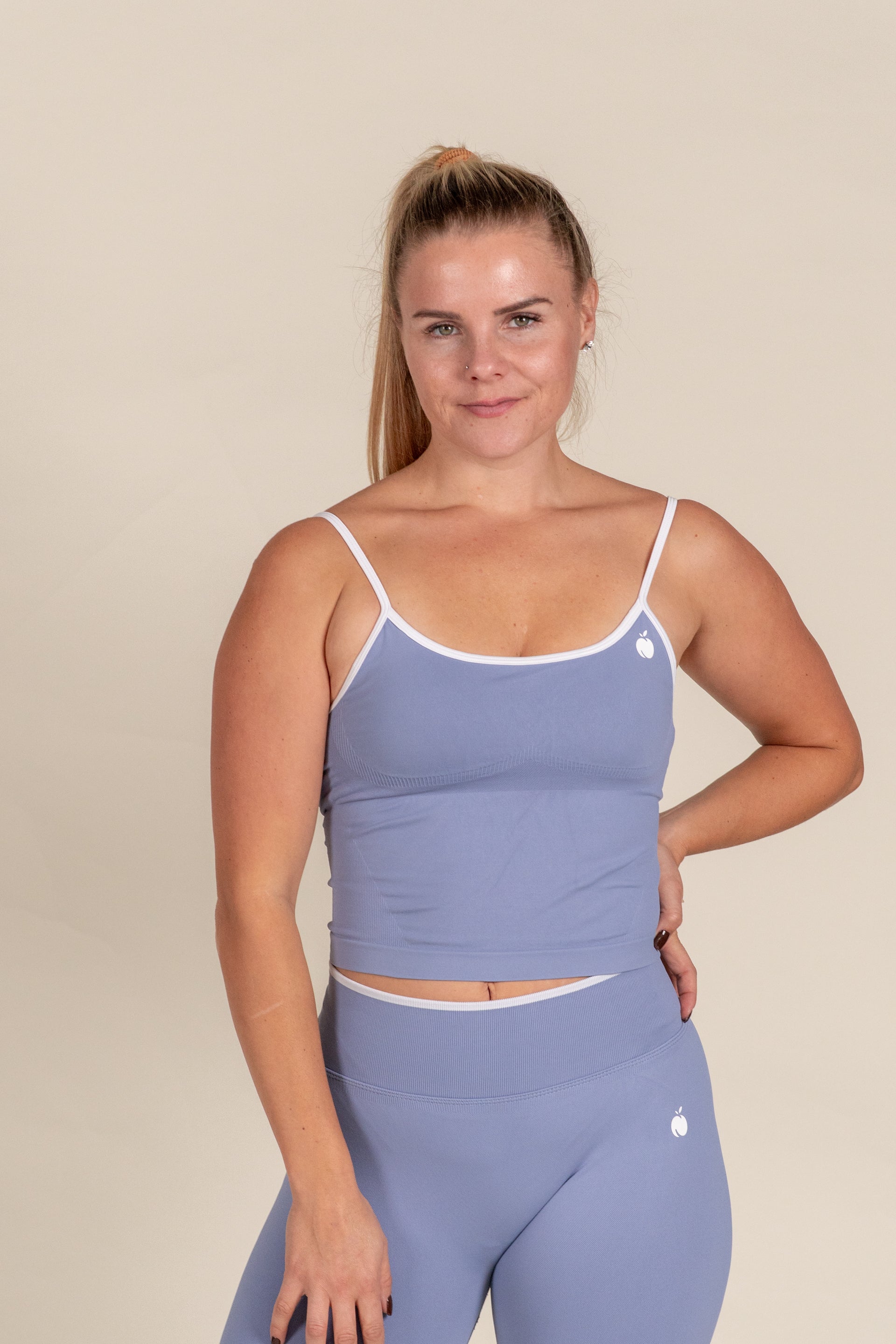 “SCULPT” Line Tank Top - Modra