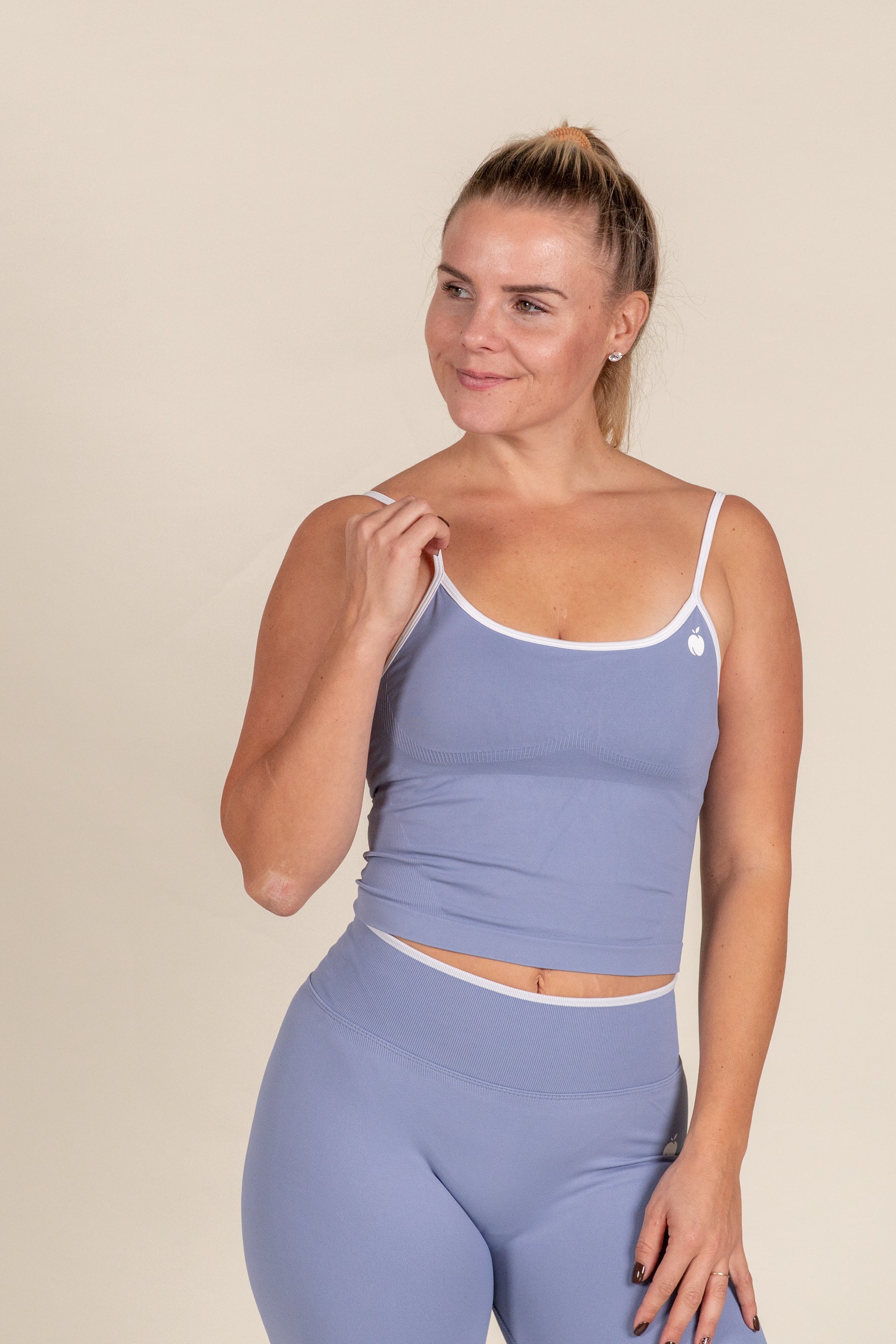 “SCULPT” Line Tank Top - Modra