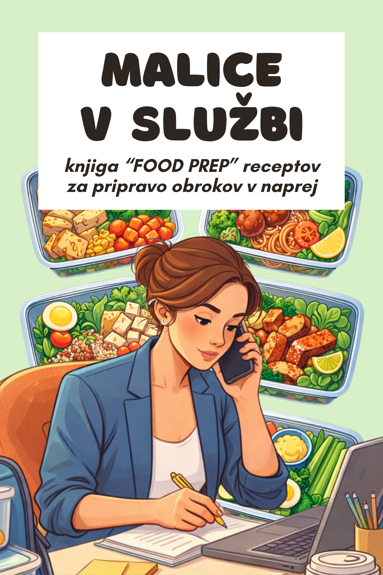 MALICE V SLUŽBI : Knjiga receptov za pripravo hrane v naprej