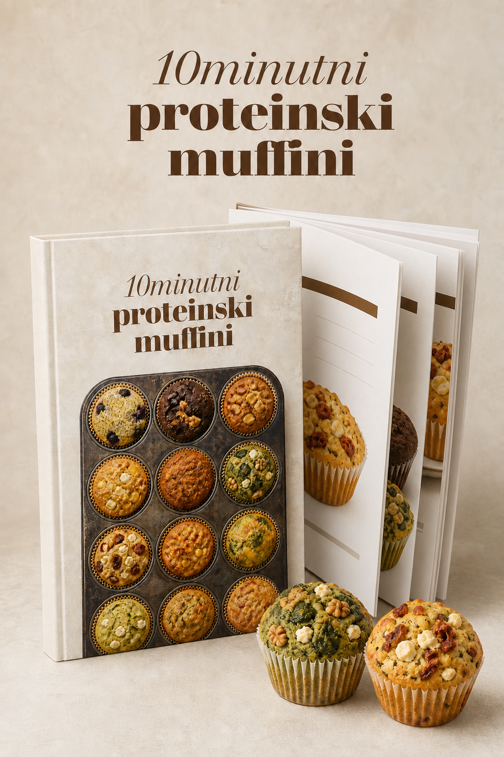 E-Knjiga receptov: 10minutni Proteinski Muffini