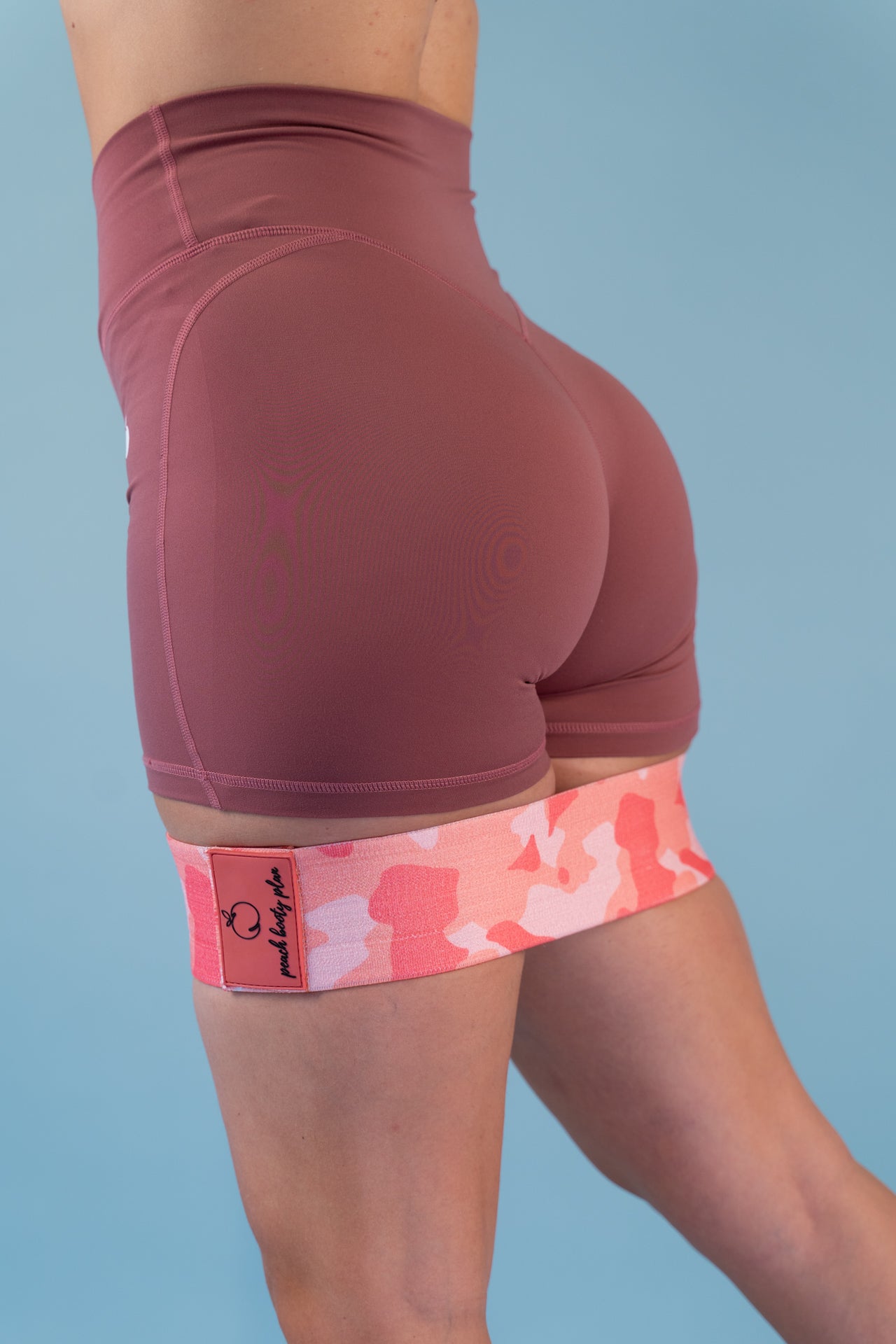 Elastika za vadbo - Peach Camo (STRONG)