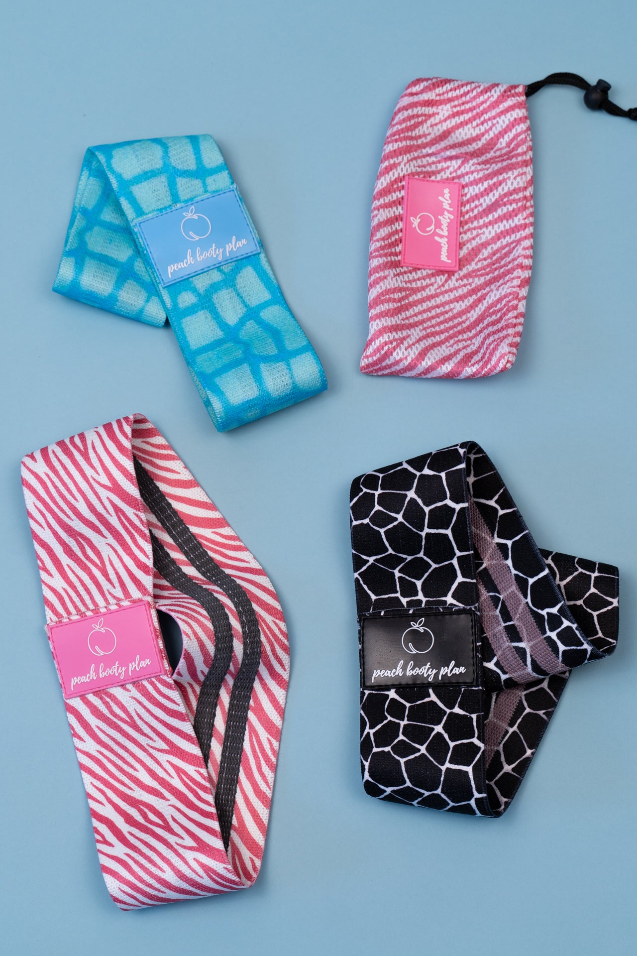 Elastika za vadbo - Pink Zebra (MEDIUM)