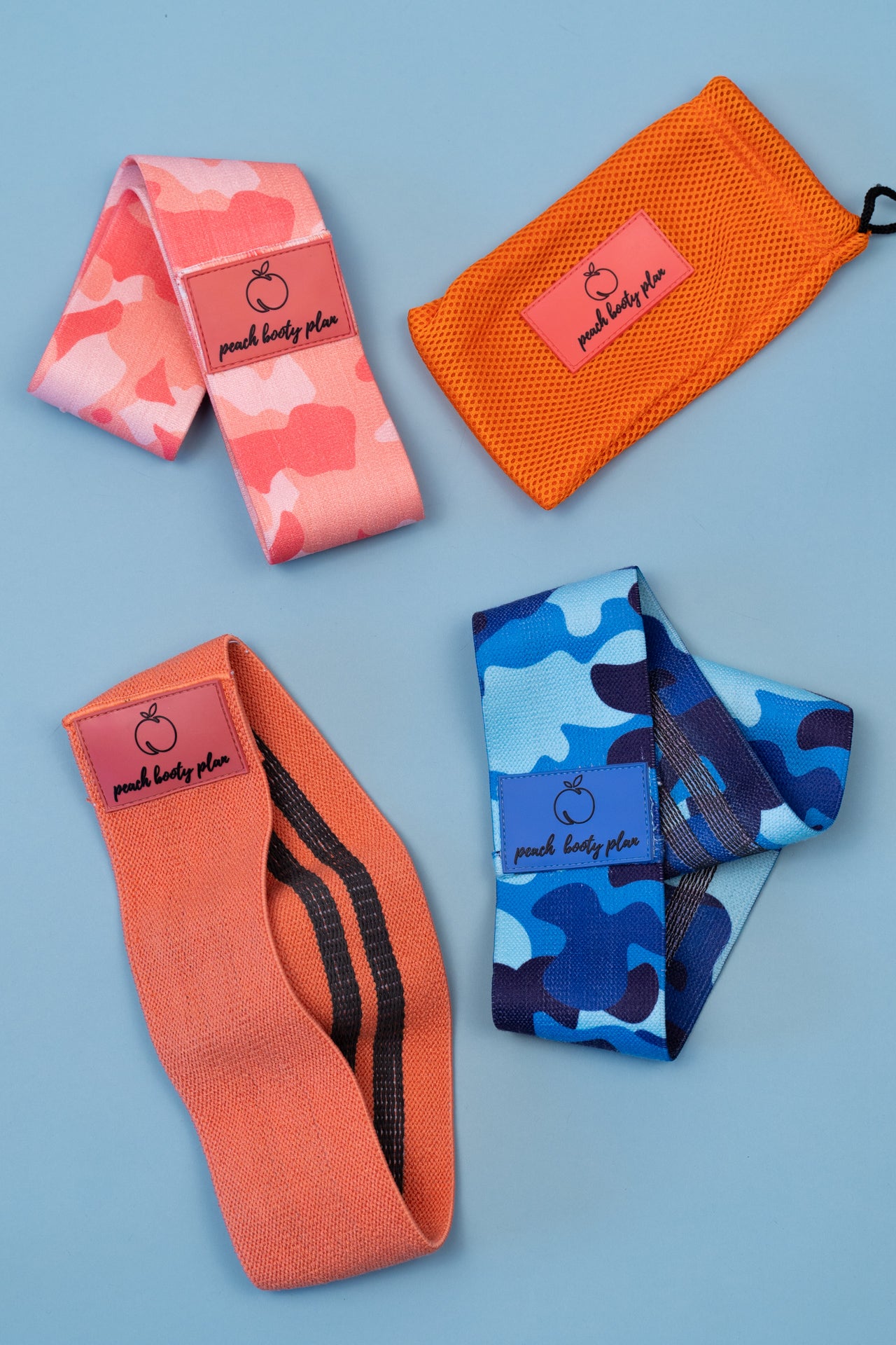 Elastika za vadbo - Peach (MEDIUM)