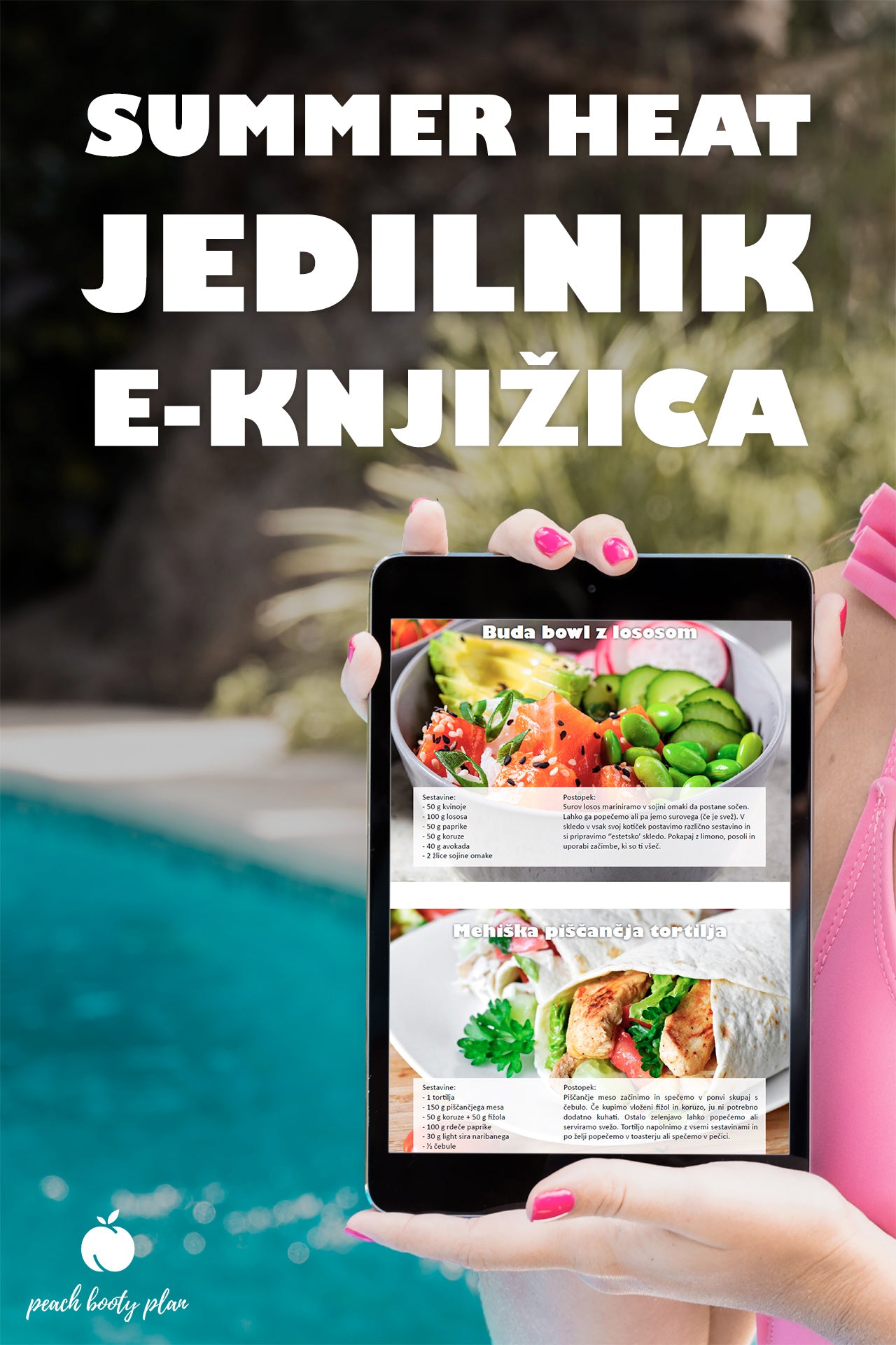 Peach Booty Plan: JEDILNIK