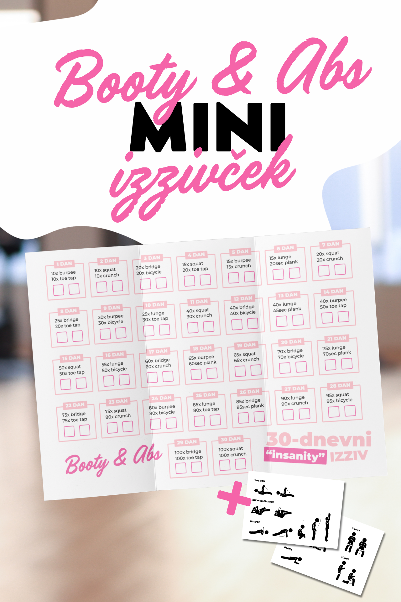 30-dnevni Booty & Abs Challenge