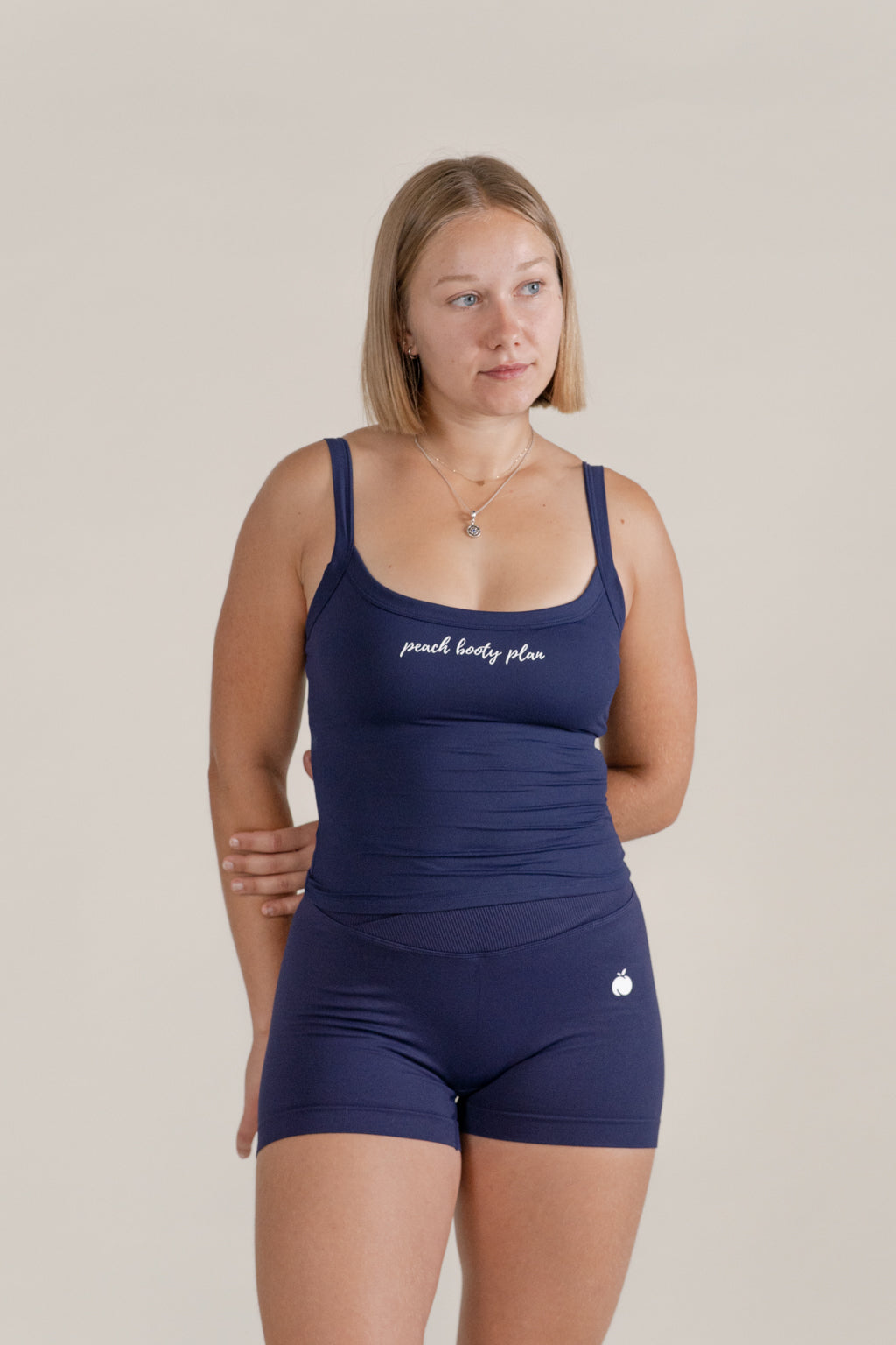 "SCULPT" Tank top - Indigo