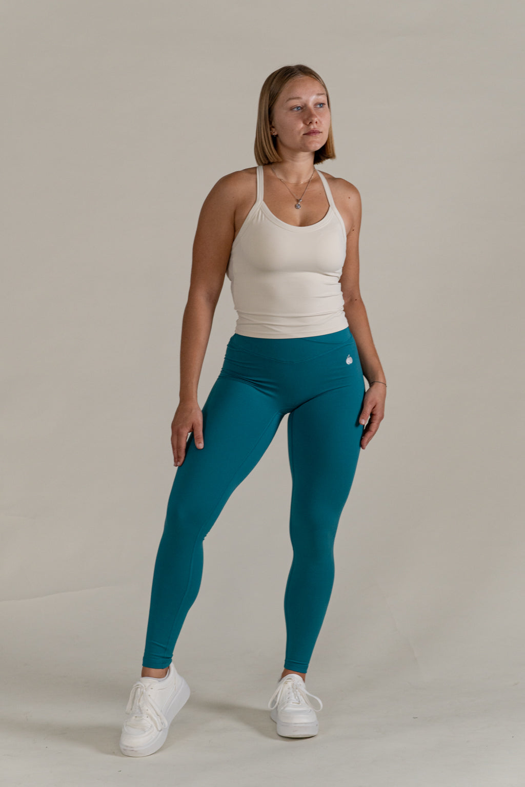 “BASE” V-waist Pajkice - Ocean