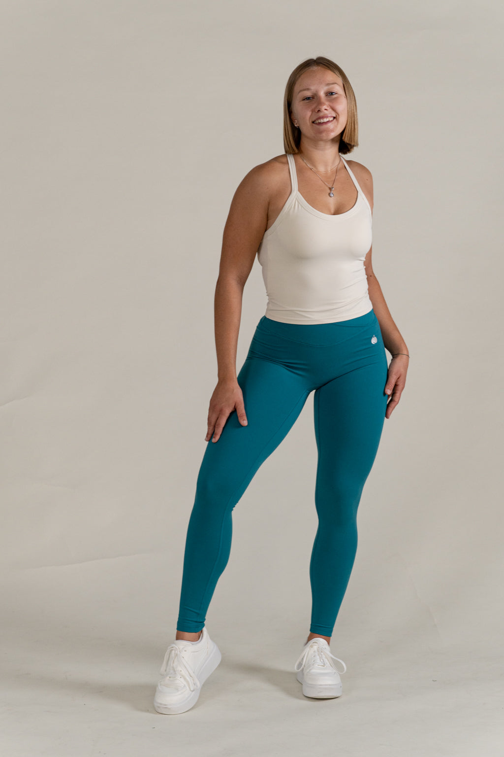 “BASE” V-waist Pajkice - Ocean