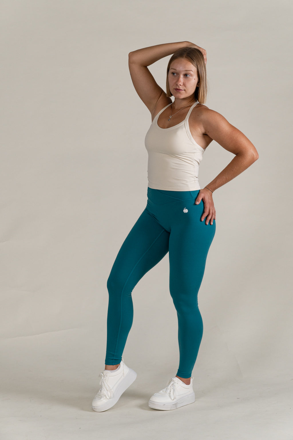“BASE” V-waist Pajkice - Ocean