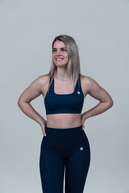 AMPLIFY SET TOP - Športni nedrček - Navy