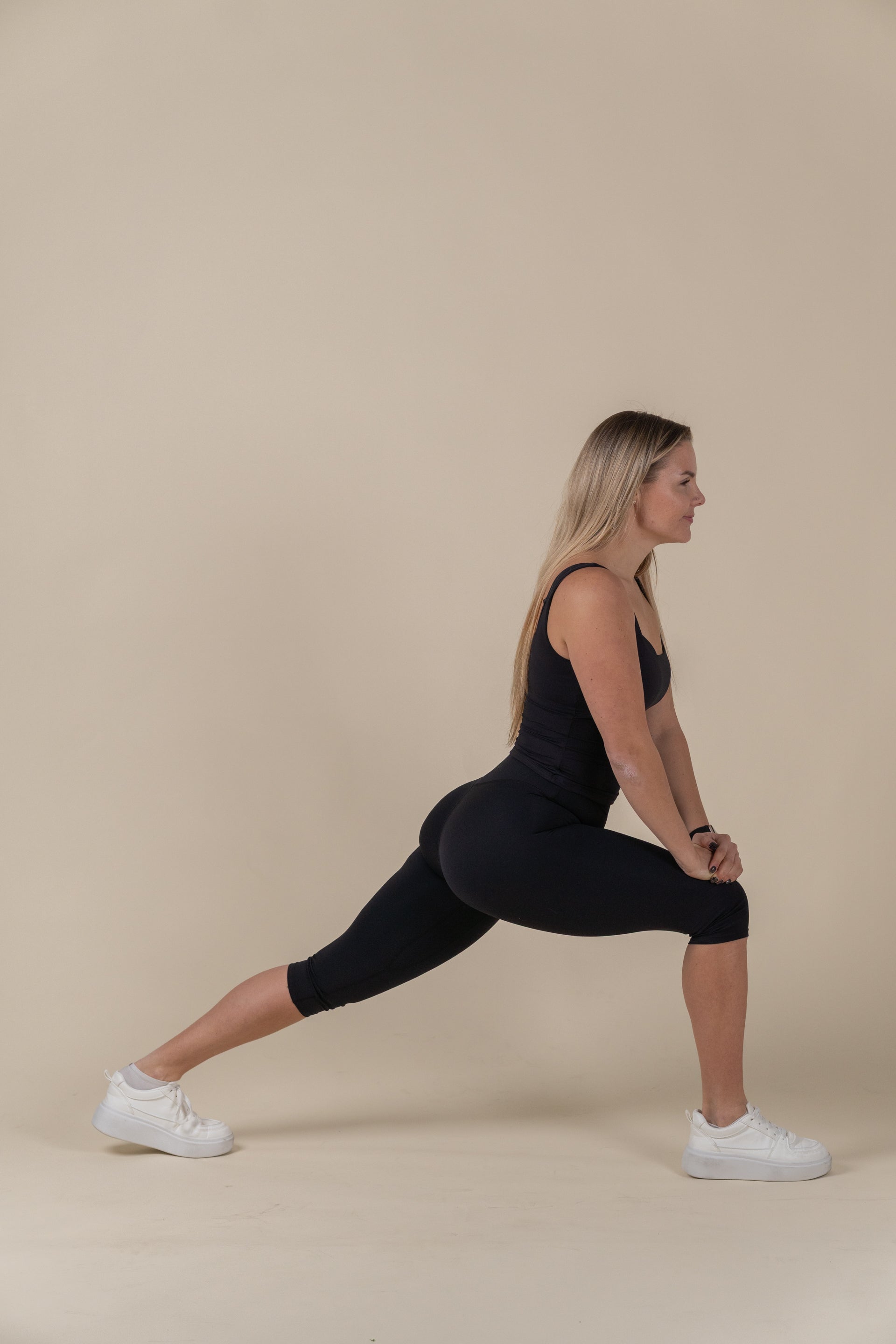 “BASE” 3/4 Pajkice - Črna