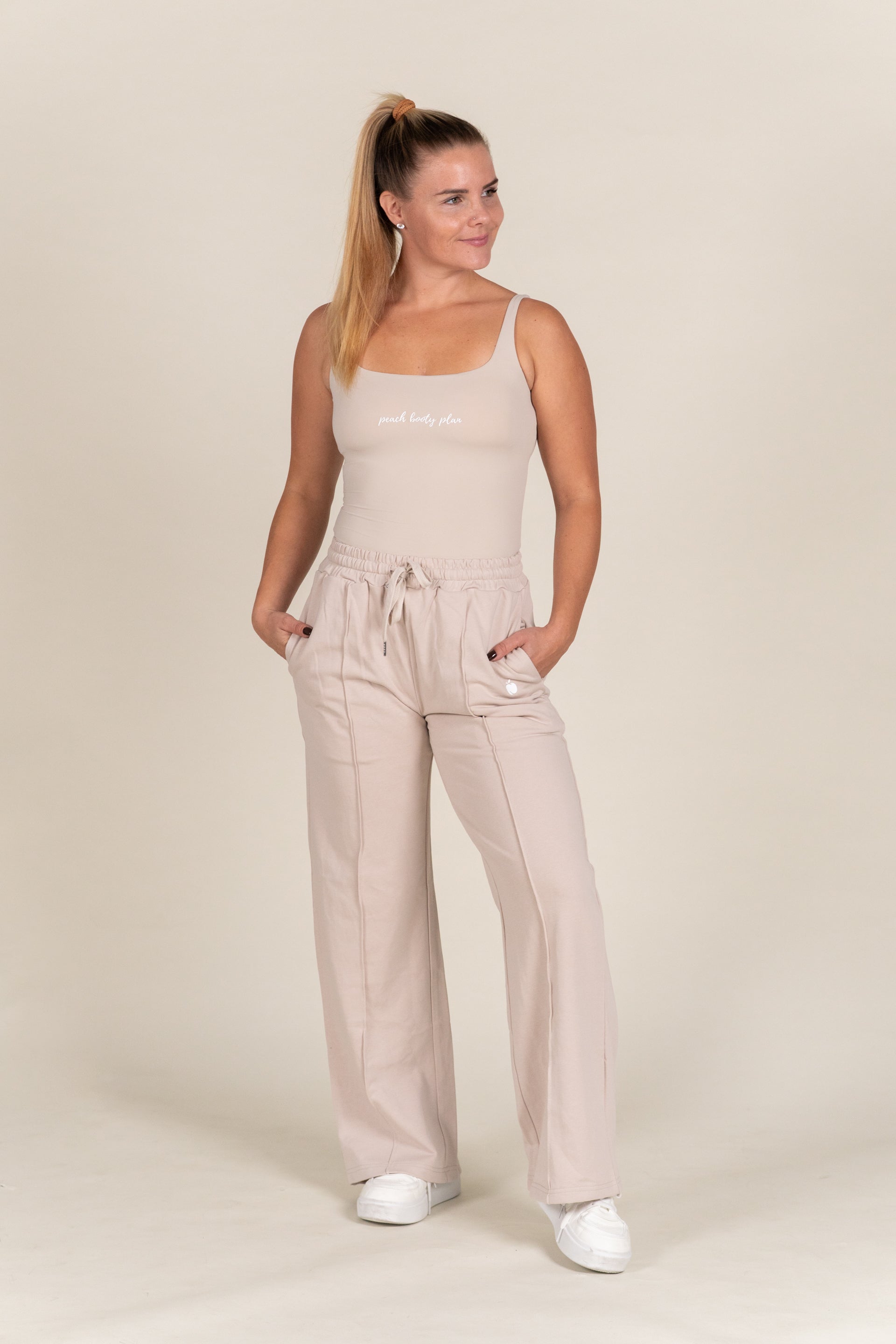 “BASE” Seamless Tank Top - Cream