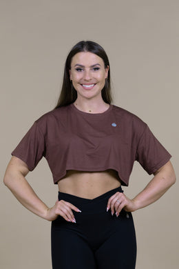 ''Movement Air Pro'' Crop Top - Brown