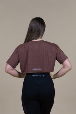 ''Movement Air Pro'' Crop Top - Brown