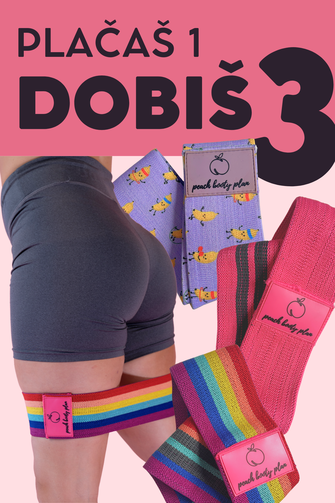 1+2 GRATIS : Booty Elastika