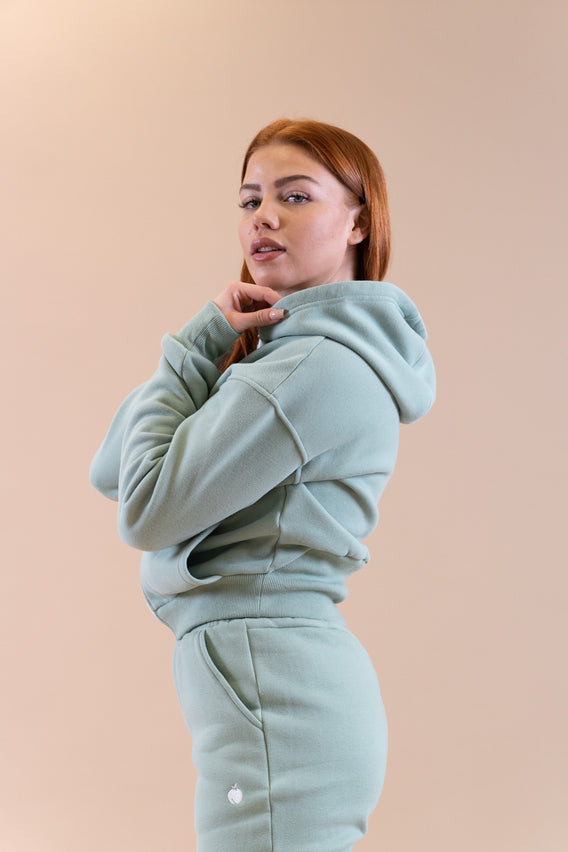 ''Sozy'' Jopa s kapuco zip - Arctic Mint