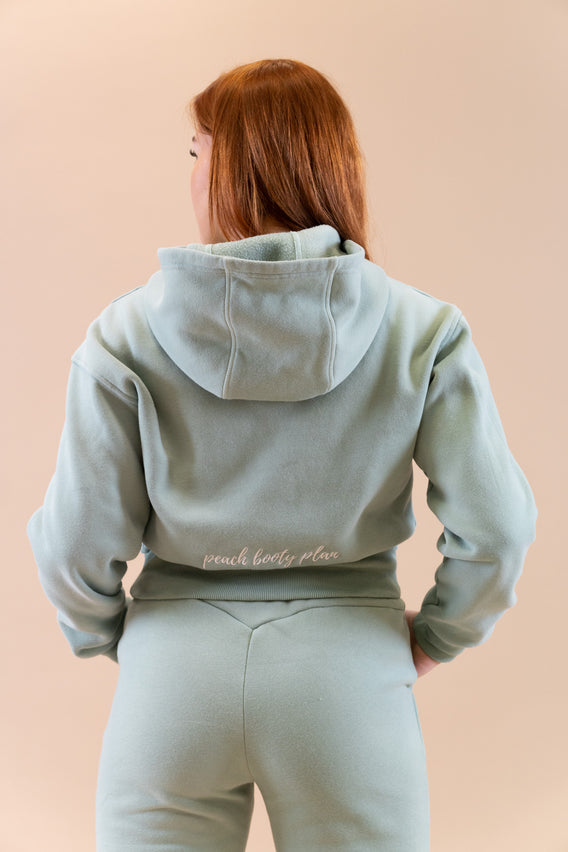 ''Sozy'' Jopa s kapuco zip - Arctic Mint